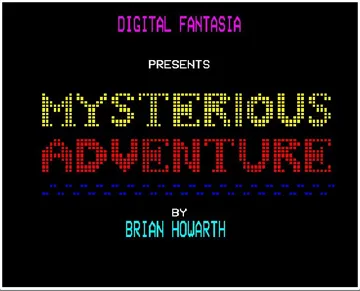 Mysterious Adventure 06 - Circus (19xx)(Digital Fantasia)[LOADER] screen shot title